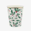 Online Meri Meri 8 Holly Christmas Cups