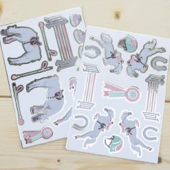 New Party Pro 25 Horse Riding Stickers