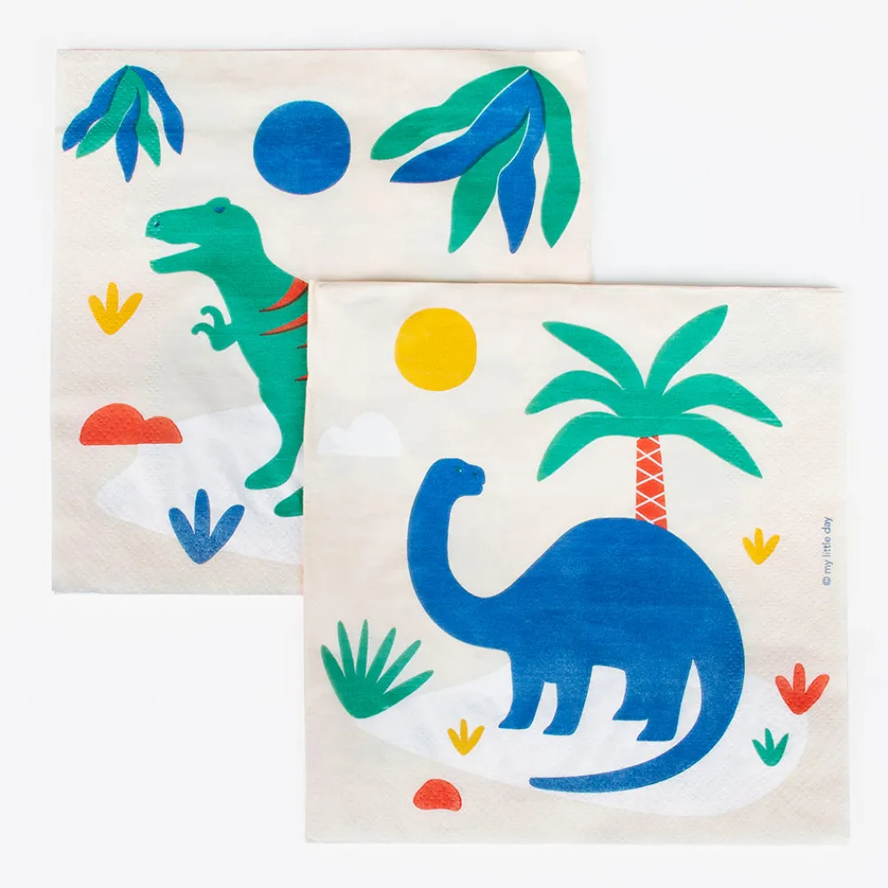 Cheap My Little Day 20 Jurassic Dino Napkins
