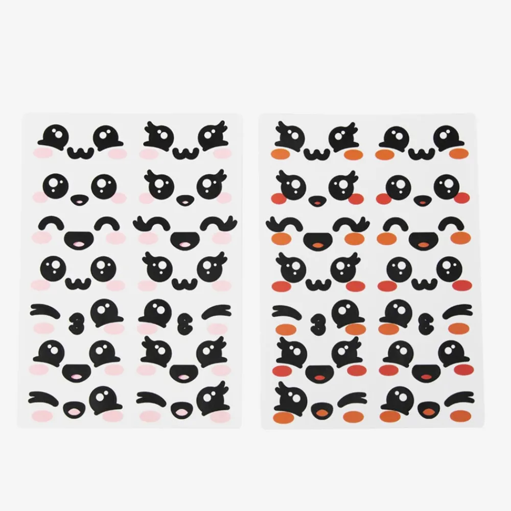 Flash Sale Party Pro 28 Kawaii Junk Food Face Stickers
