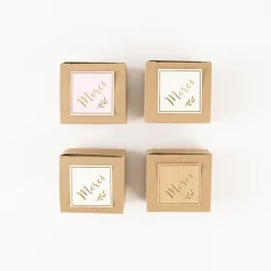 Online Arty Fêtes Factory 24 Kraft And Gold Thank You Stickers