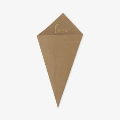 New Arty Fêtes Factory 10 Kraft Love Cones