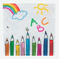 Hot Amscan 20 Large Back To School Paper Napkins