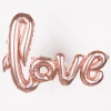 Clearance Arty Fêtes Factory 1 Large Letter Balloon - Love - Pink