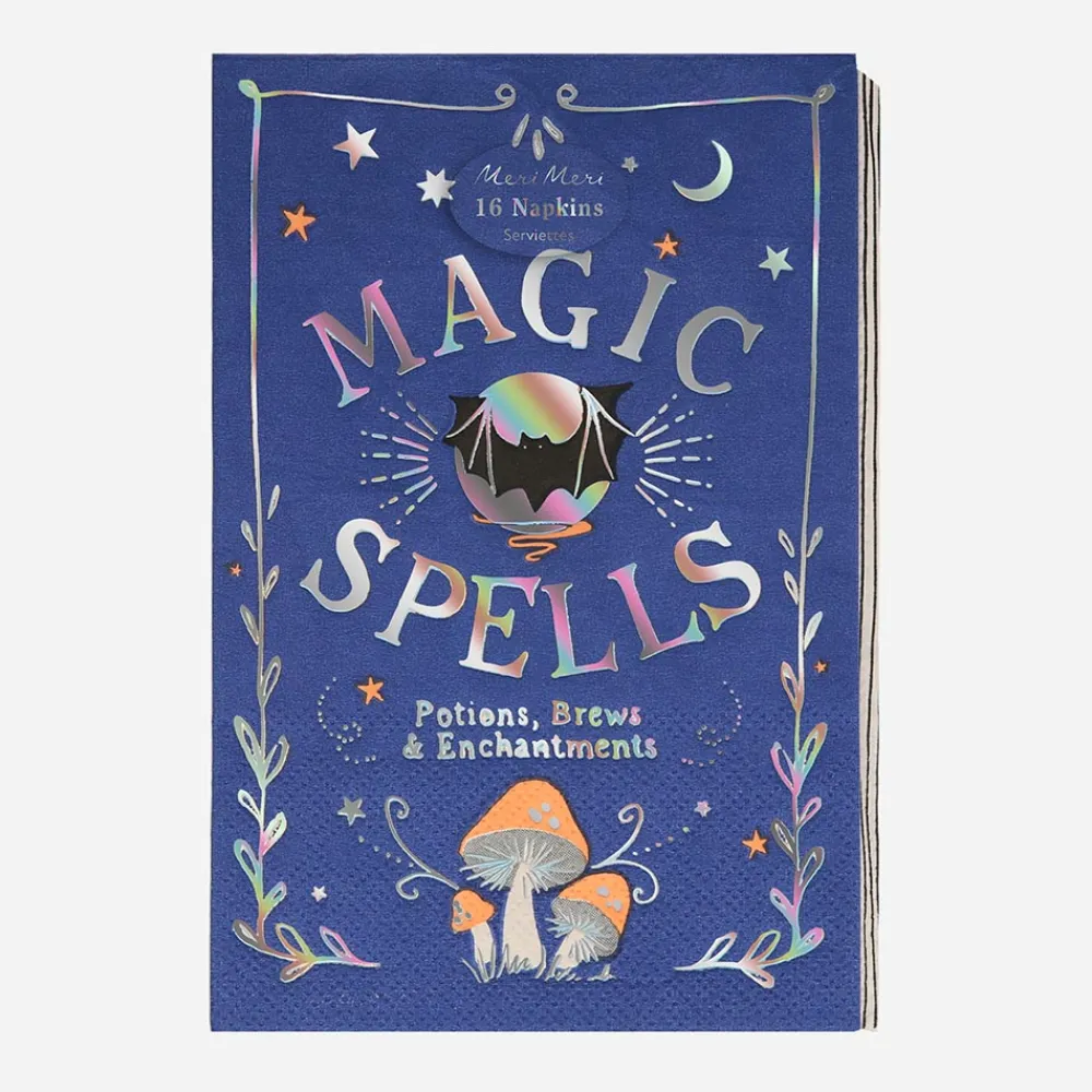 Discount Meri Meri 16 Magic Grimoire Napkins