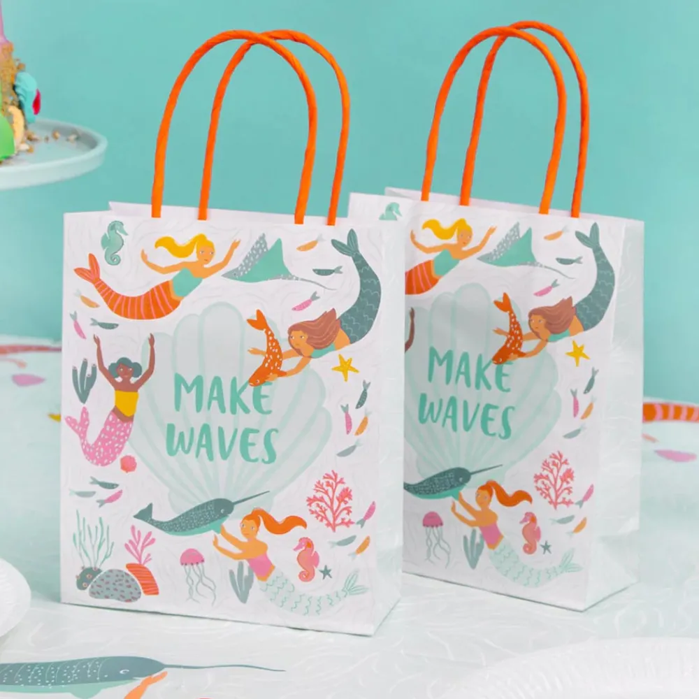 Cheap TalkingTables 8 Mermaid And Coral Gift Bags