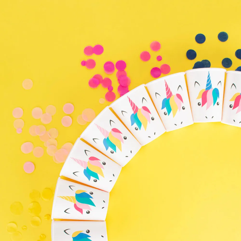 Outlet My Little Day 8 Mini Unicorn Cups