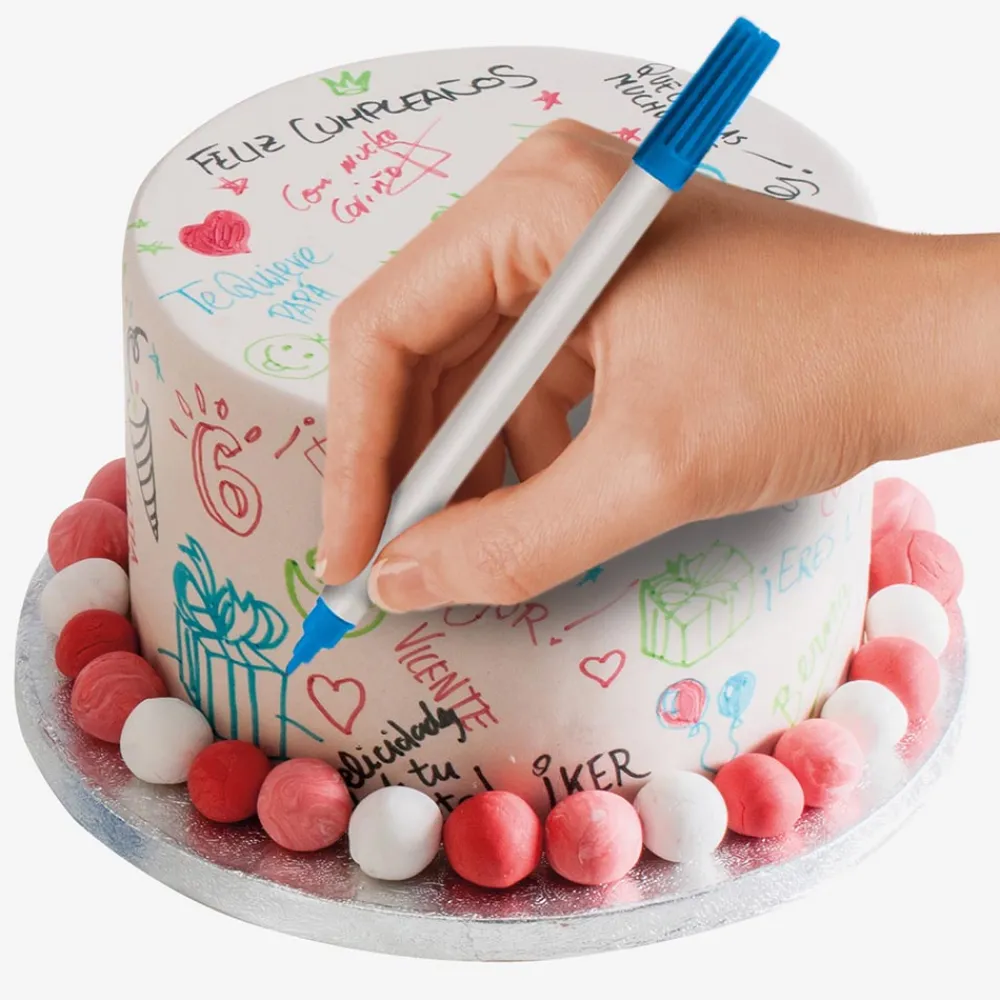 Best Sale Dekora 4 Multicolored Edible Markers