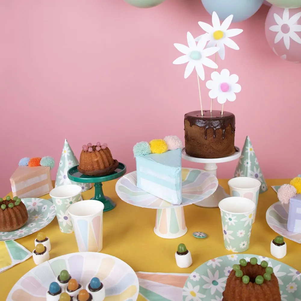 Best Sale My Little Day 8 Multicolored Pastel Cups