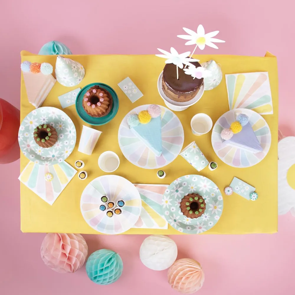 Best Sale My Little Day 8 Multicolored Pastel Cups