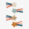 New Mimi & Lula 4 Multicolored Star Hair Clips