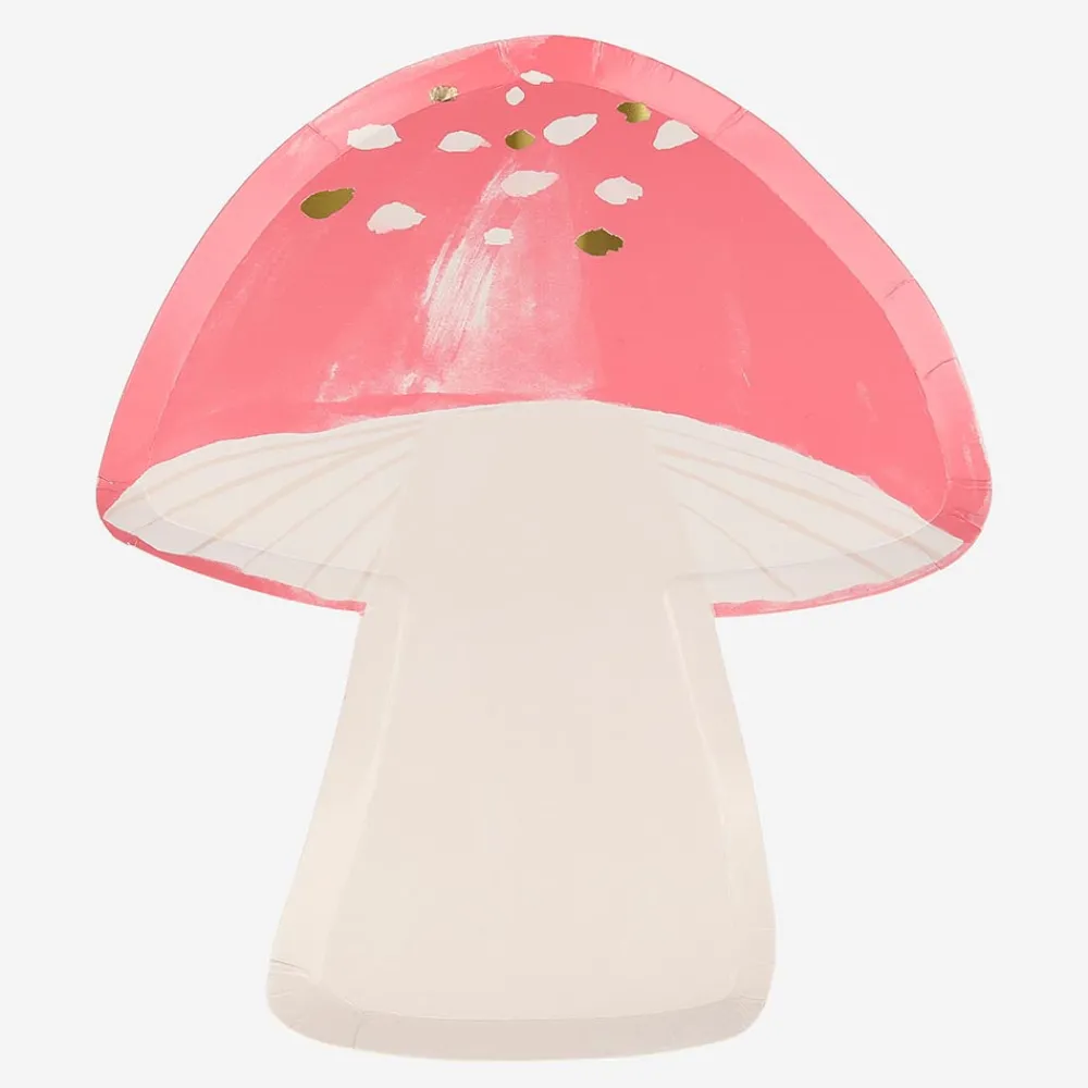 Outlet Meri Meri 8 Mushroom Plates