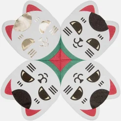 Clearance Rico Design 20 Napkins - Lucky Cat