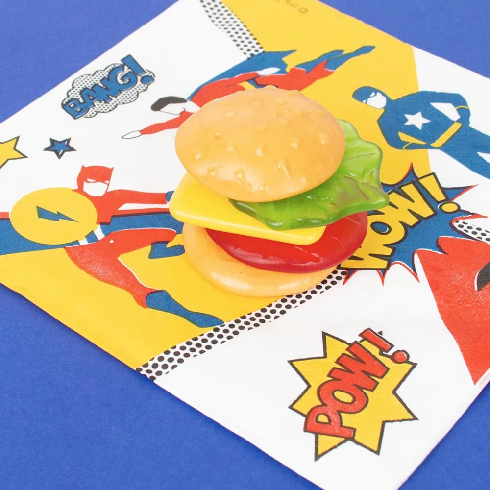 New My Little Day 20 Napkins - Super Heroes