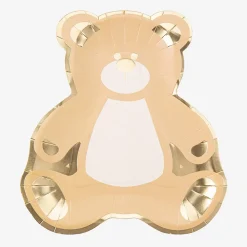 Cheap Arty Fêtes Factory 8 Nude And Gold Teddy Bear Plates