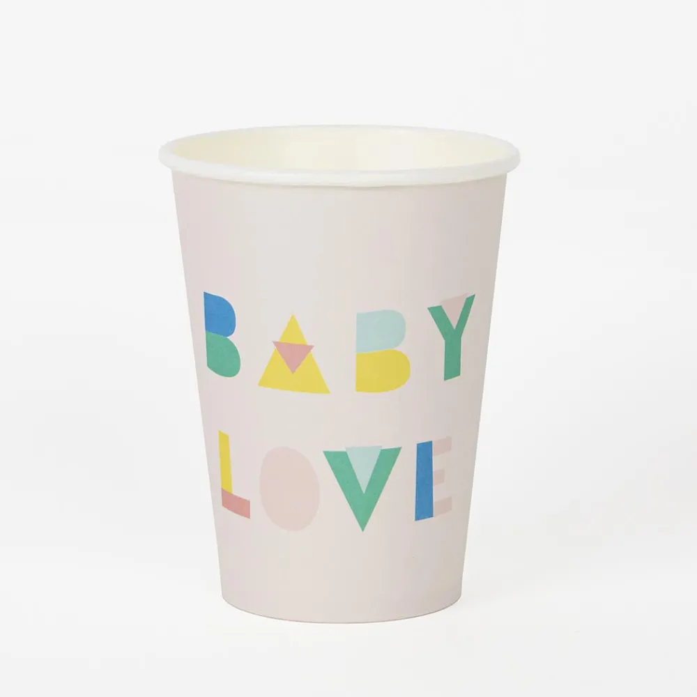 Best Sale My Little Day 8 Nude Baby Shower Cups