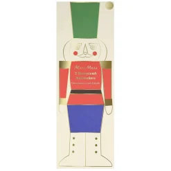 Cheap Meri Meri 3 Nutcracker Christmas Honeycomb Decorations