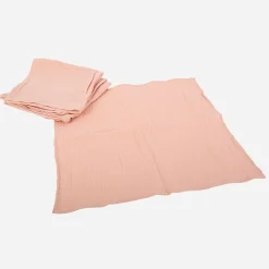 Store Arty Fêtes Factory 4 Old Rose Cotton Gauze Napkins