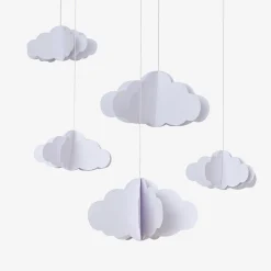 Fashion Ginger Ray 5 Paper Cloud Suspensions