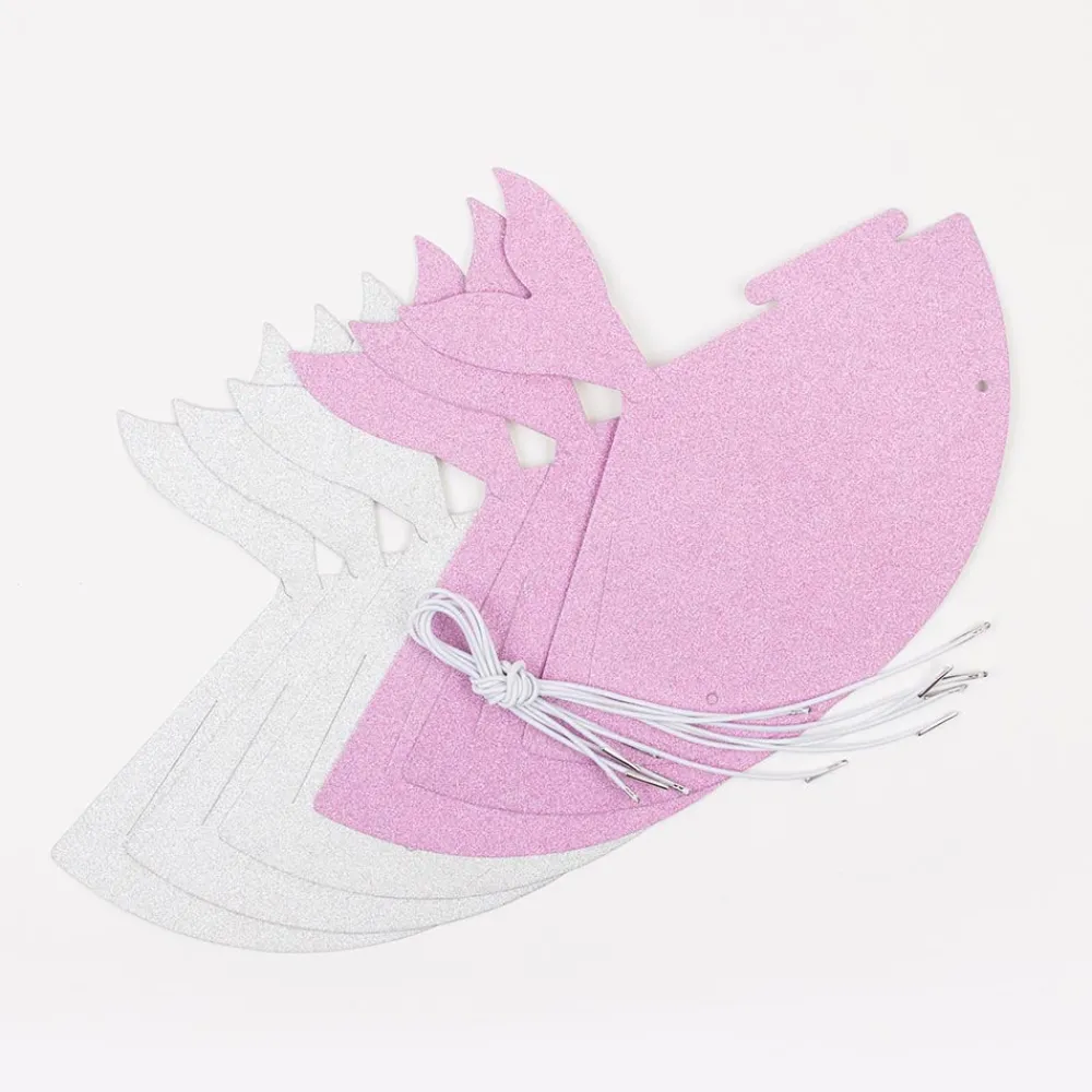Best Sale Party Pro 6 Party Hats - Glitter Mermaid