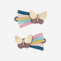 Flash Sale Mimi & Lula 2 Pastel Butterfly Hair Clips