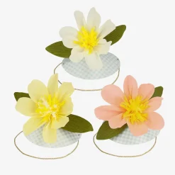 Discount Meri Meri 6 Pastel Flower Hats