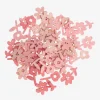Shop Rico Design 48 Pastel Pink Wooden Flower Confetti
