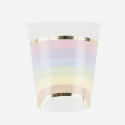Store Party Pro 8 Pastel Rainbow Cups