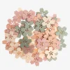 Hot Rico Design 48 Pastel Wooden Flower Confetti
