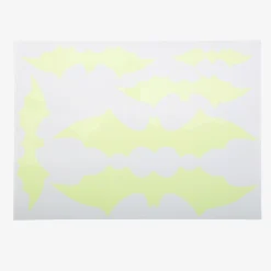 Store Arty Fêtes Factory 13 Phosphorescent Halloween Bat Stickers