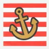 Flash Sale Amscan 16 Pirate Anchor Napkins
