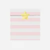 Store Party Deco 6 Pockets With Pink Stripes And Stickers