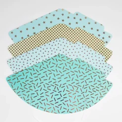 Outlet Rico Design 8 Pointed Hats - Blue And Metallic