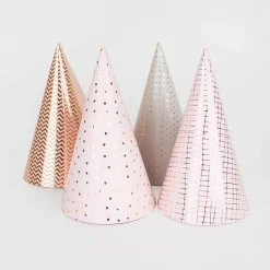 Flash Sale Rico Design 8 Pointed Hats - Pink And Metallic