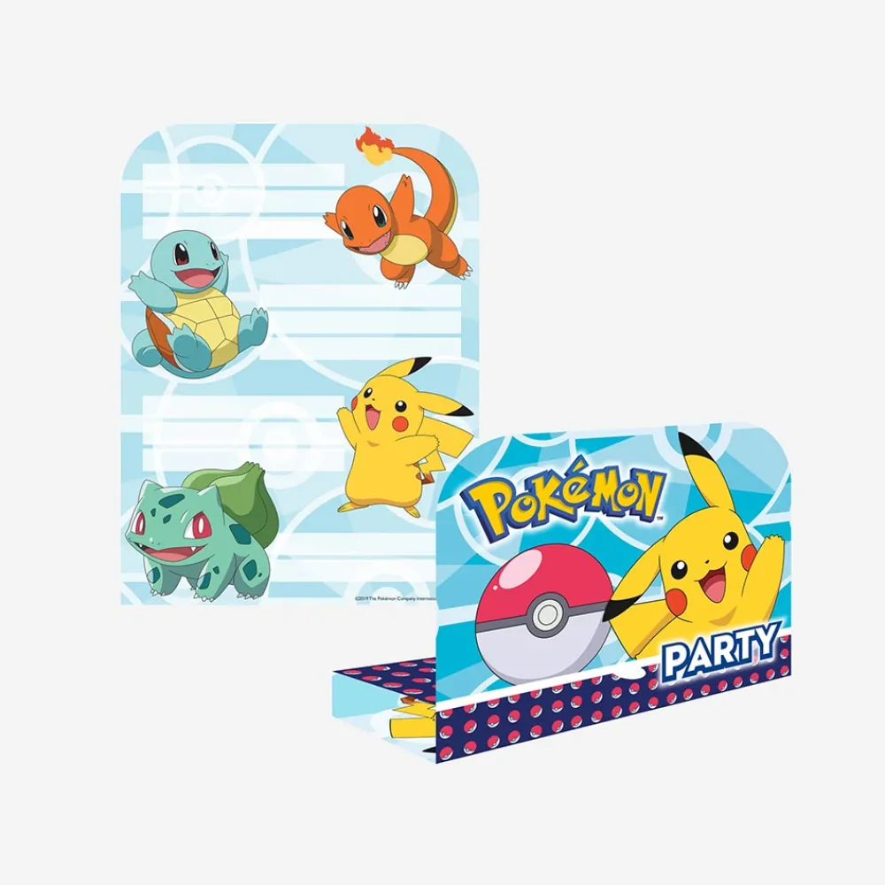 New Amscan 8 Pokemon Invites