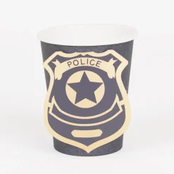 Store Arty Fêtes Factory 8 Police Car Cups