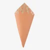 Cheap Arty Fêtes Factory 10 Pretty Terracotta Sprigs Cones