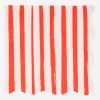 Fashion Meri Meri 16 Red Striped Napkins