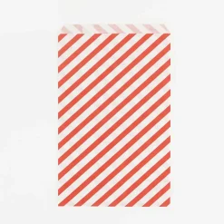 Best Sale My Little Day 10 Red Striped Pockets