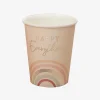 Outlet Ginger Ray 8 Retro Rainbow Cups