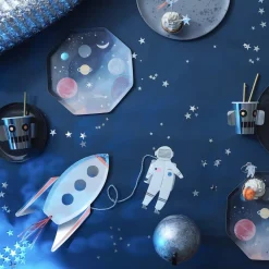 Hot Meri Meri 8 Robot Cups