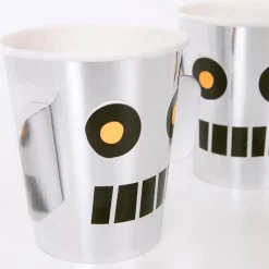 Hot Meri Meri 8 Robot Cups