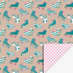 Online House of Products 1 Roll Of Blue And Pink Rollerball Paper