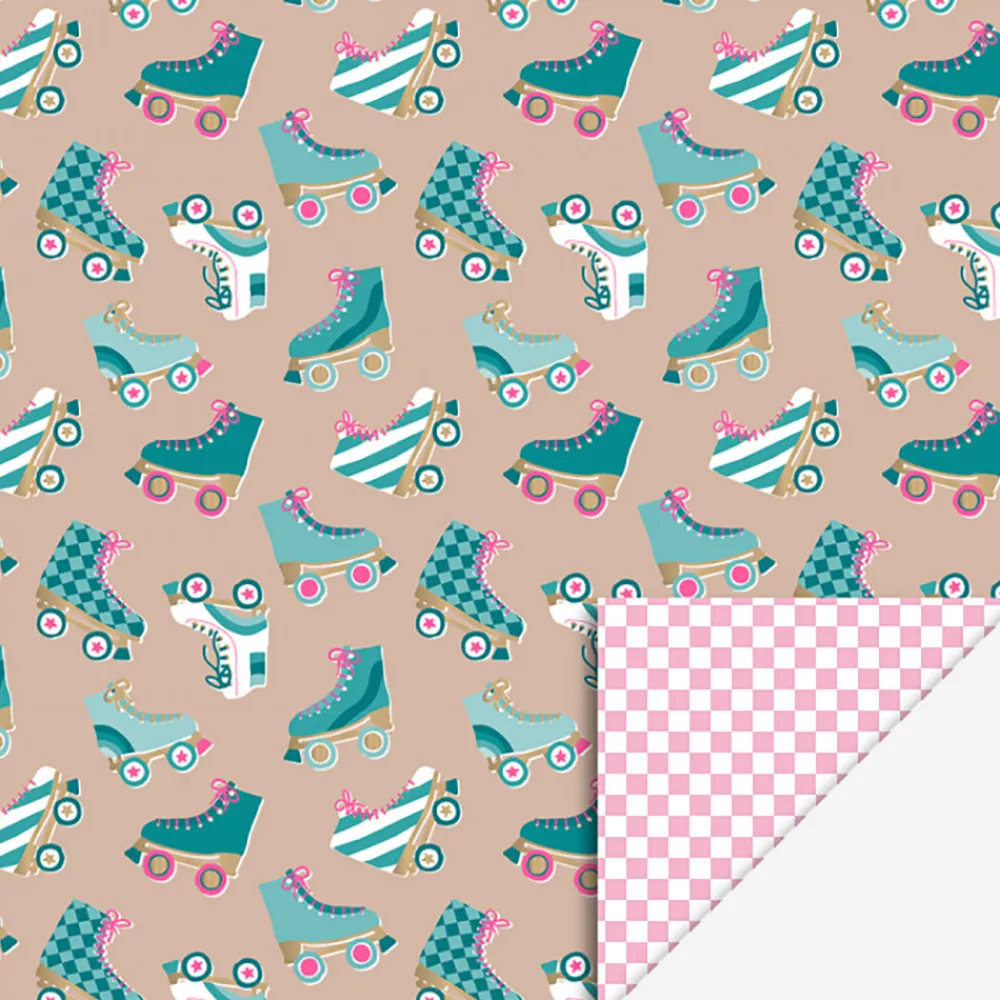 Online House of Products 1 Roll Of Blue And Pink Rollerball Paper