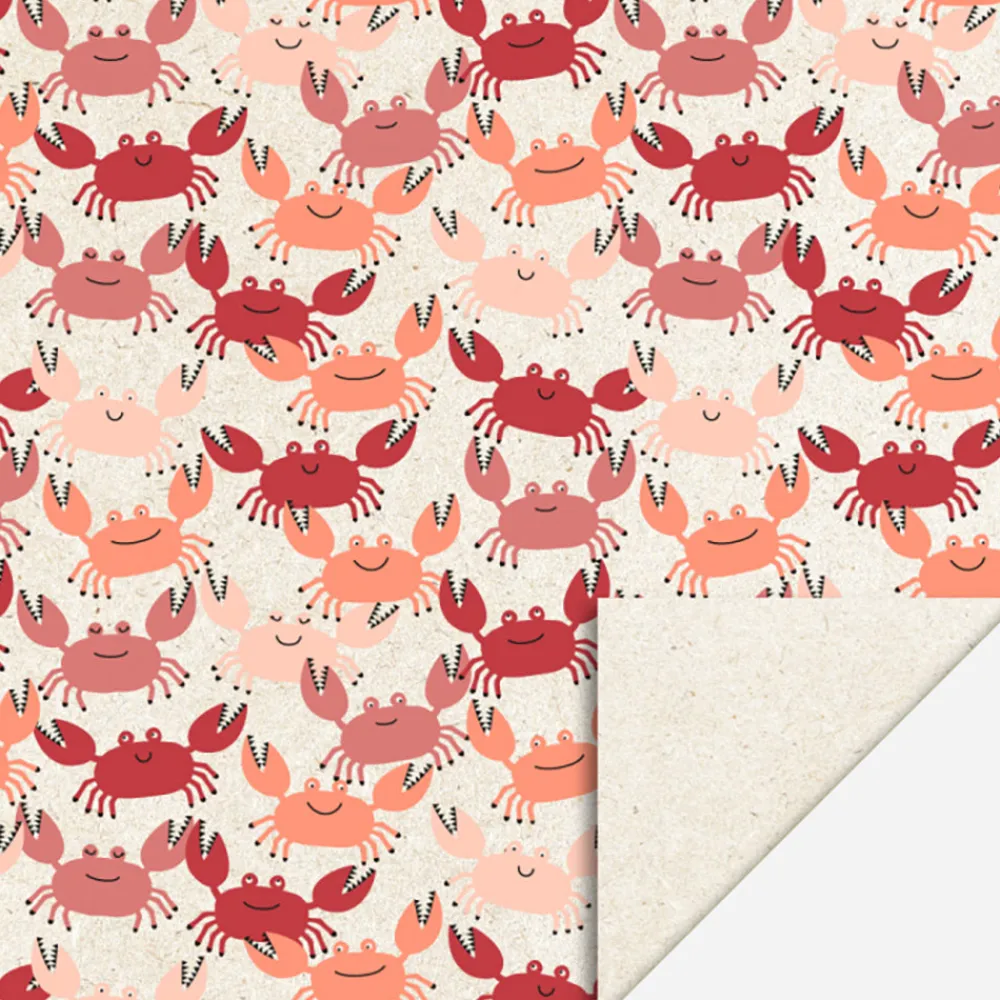 New House of Products 1 Roll Of Crab Wrapping Paper