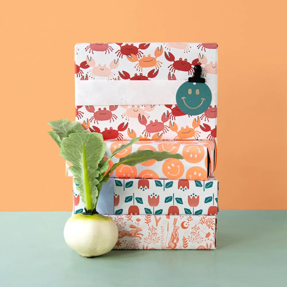 New House of Products 1 Roll Of Crab Wrapping Paper