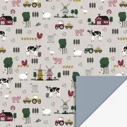 Flash Sale House of Products 1 Roll Of Firm Blue Wrapping Paper