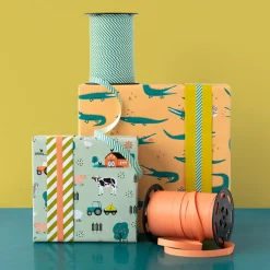 Discount House of Products 1 Roll Of Firm Pistachio Green Wrapping Paper