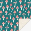 Online House of Products 1 Roll Of Mushroom Wrapping Paper