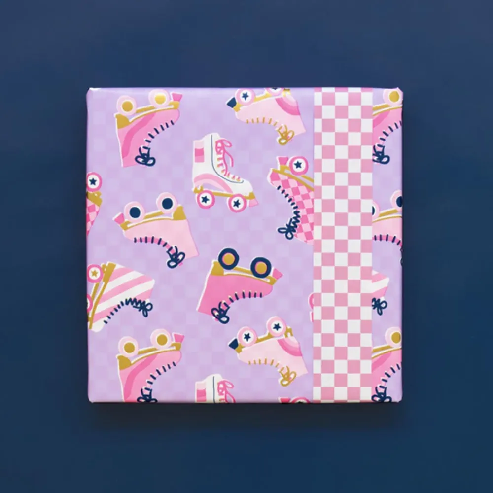 Cheap House of Products 1 Roll Of Purple And Pink Rollerball Paper